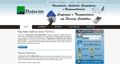 Desktop Screenshot of datacon.net.br