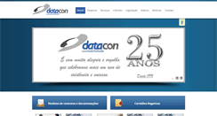 Desktop Screenshot of datacon.com.br