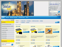 Tablet Screenshot of datacon.cz